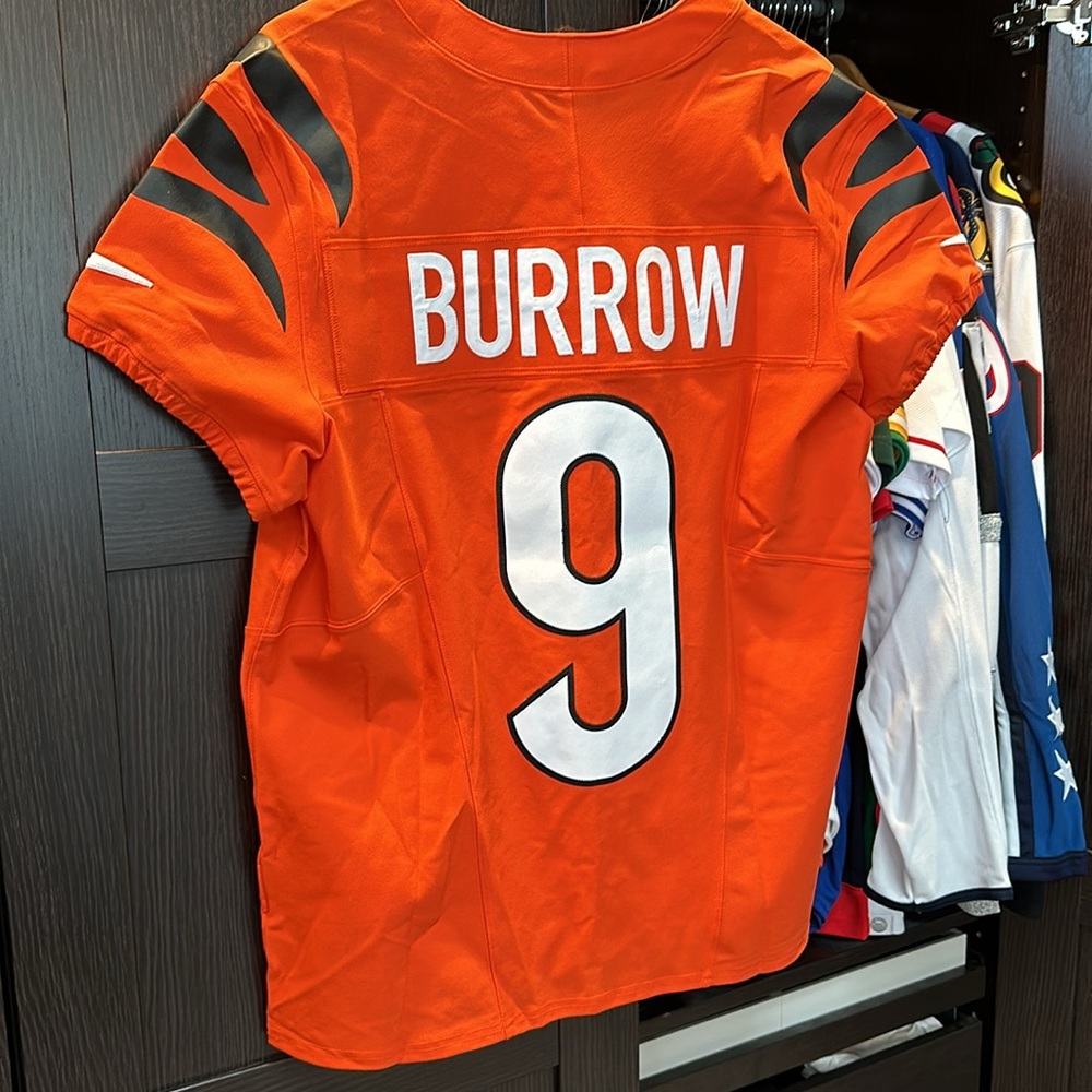 Joe Burrow Cincinnati Bengals Nike Vapor F.U.S.E. Elite NFL 2023 Jersey - 44/L - Picture 7 of 8